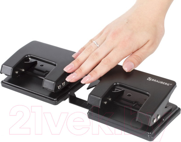 Изображение товара Дырокол Brauberg HL-4 / 221160 (черный)