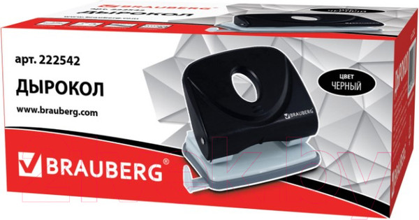 Изображение товара Дырокол Brauberg Original / 222542 (черный)
