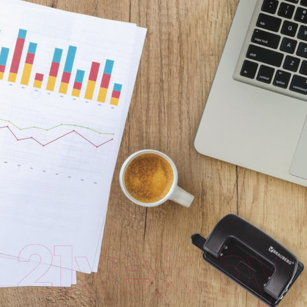 Изображение товара Дырокол Brauberg Classic / 222548 (черный)