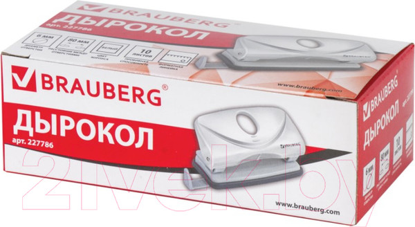 Изображение товара Дырокол Brauberg Original / 227786 (белый)