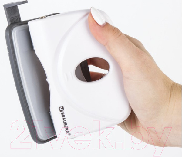 Изображение товара Дырокол Brauberg Original / 227787 (белый)