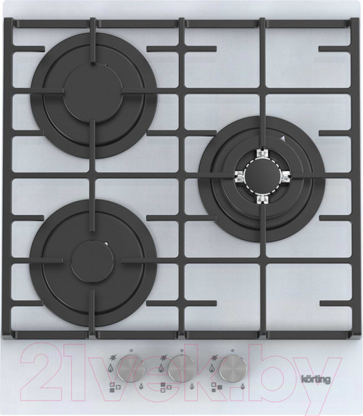 Изображение товара Газовая варочная панель Korting HGG 4825 CTW