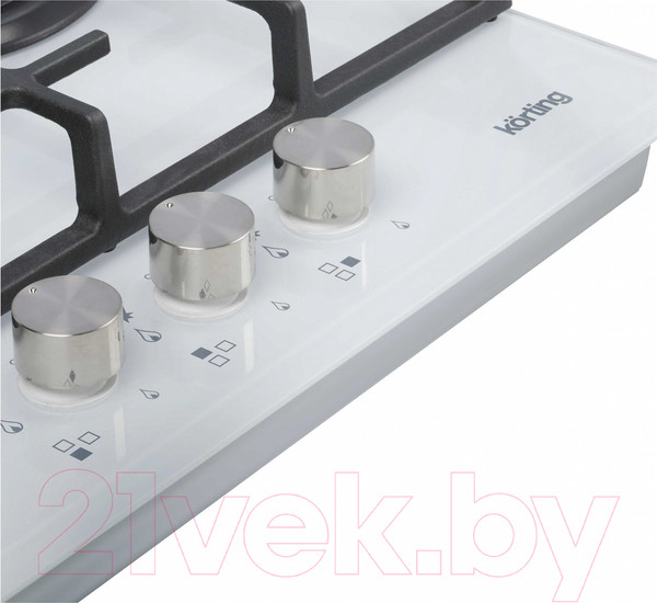 Изображение товара Газовая варочная панель Korting HGG 4825 CTW