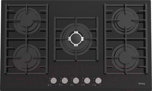Изображение товара Газовая варочная панель Korting HGG 9835 CTN