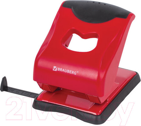 Изображение товара Дырокол Brauberg Jet Pro / 228603 (красно-черный)
