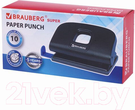 Изображение товара Дырокол Brauberg Extra / 229090 (черный)