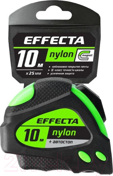Изображение товара Рулетка Effecta Nylon 25мм / 581025 (10м)