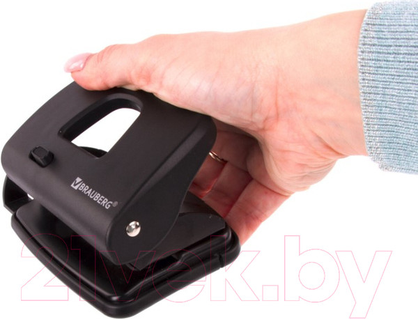 Изображение товара Дырокол Brauberg SX-20 / 229694 (черный)