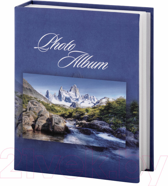 Изображение товара Фотоальбом Brauberg Горный пейзаж / 390669 (синий)