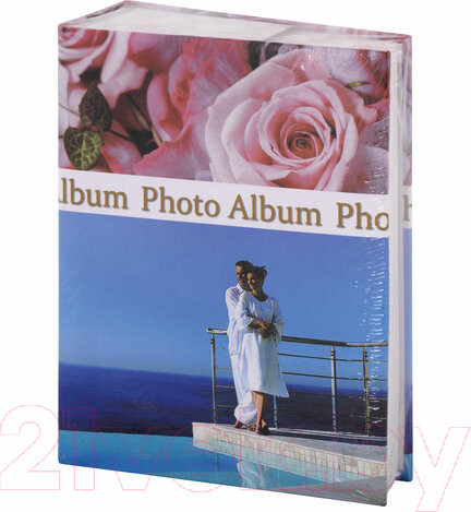 Изображение товара Фотоальбом Brauberg Романтика / 390675 (голубой/розовый)