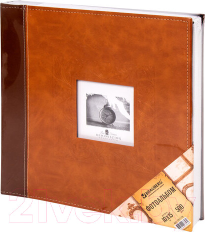 Изображение товара Фотоальбом Brauberg Camel / 391178 (коричневый)