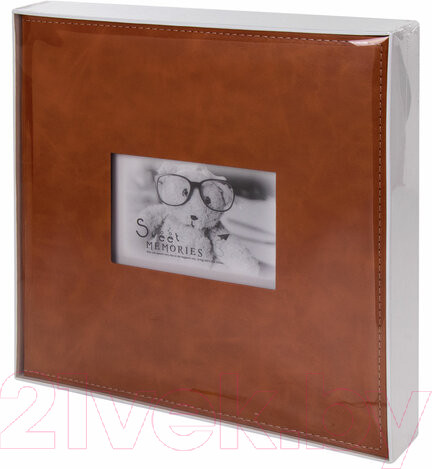 Изображение товара Фотоальбом Brauberg Premium / 391185 (коричневый)