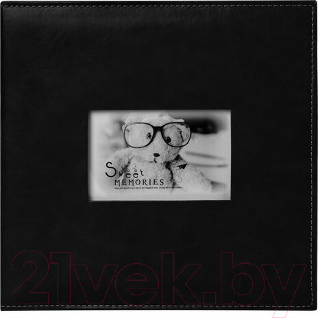 Изображение товара Фотоальбом Brauberg Premium / 391186 (черный)