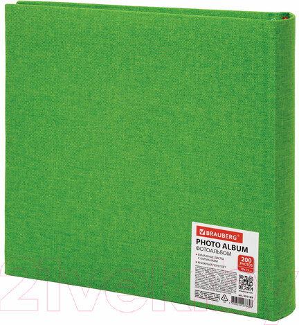 Изображение товара Фотоальбом Brauberg Лайм / 391189 (зеленый)