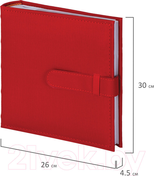 Изображение товара Фотоальбом Brauberg 391193 (красный)