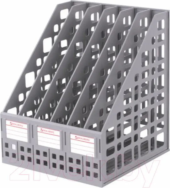 Изображение товара Лоток для бумаг Brauberg Maxi Plus / 237016 (серый)