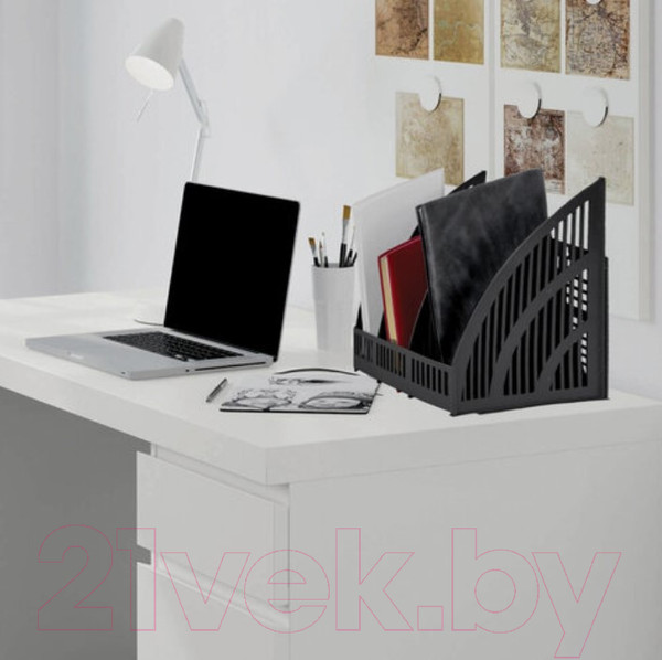 Изображение товара Лоток для бумаг Brauberg Energy / 237017 (черный)