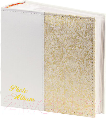 Изображение товара Фотоальбом Brauberg 391117 (белый/золото)