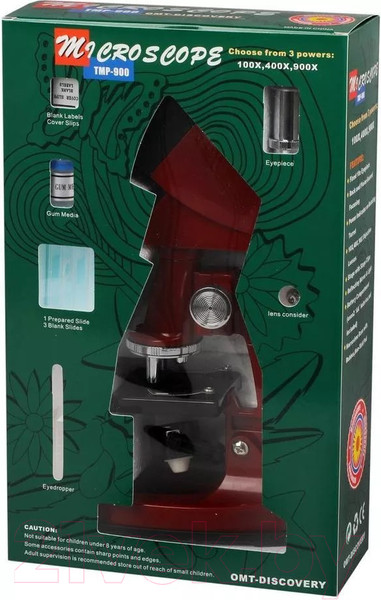 Изображение товара Микроскоп оптический Наша игрушка TMP-B900