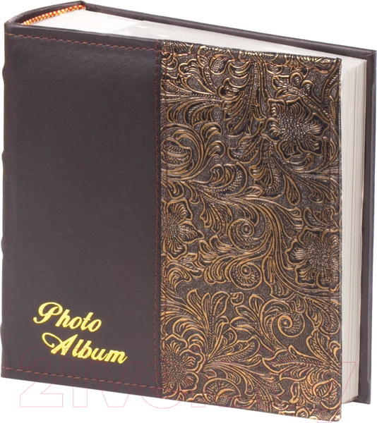 Изображение товара Фотоальбом Brauberg 391118 (коричневый/золото)