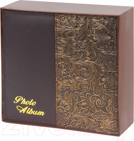 Изображение товара Фотоальбом Brauberg 391118 (коричневый/золото)