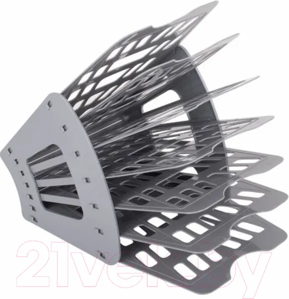 Изображение товара Лоток для бумаг Brauberg Basic / 237020 (серый)