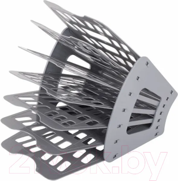 Изображение товара Лоток для бумаг Brauberg Basic / 237020 (серый)