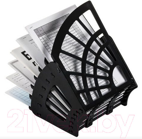 Изображение товара Лоток для бумаг Staff 237023 (черный)