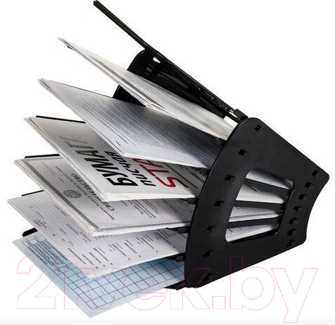 Изображение товара Лоток для бумаг Staff 237023 (черный)