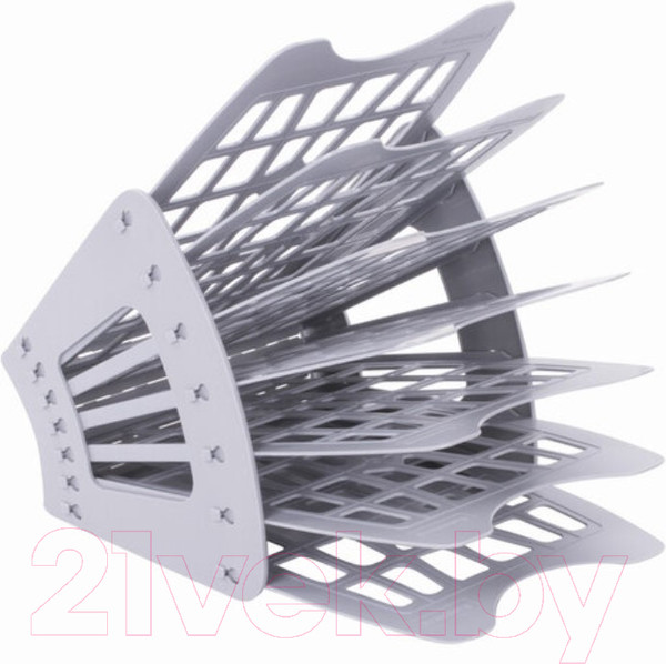 Изображение товара Лоток для бумаг Brauberg Smart / 231144 (серый)