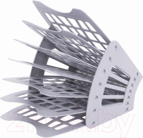 Изображение товара Лоток для бумаг Brauberg Smart / 231144 (серый)