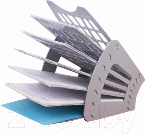 Изображение товара Лоток для бумаг Brauberg Smart / 231144 (серый)