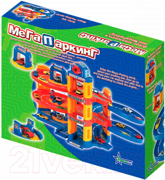 Изображение товара Паркинг игрушечный Нордпласт Мега паркинг / 431221