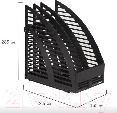 Изображение товара Лоток для бумаг Staff 237293 (черный)