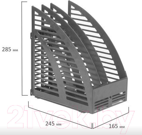 Изображение товара Лоток для бумаг Staff 237294 (серый)