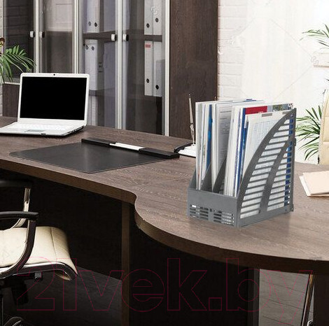 Изображение товара Лоток для бумаг Staff 237294 (серый)