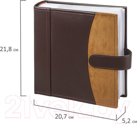 Изображение товара Фотоальбом Brauberg 390479 (темно-коричневый)