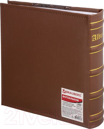 Изображение товара Фотоальбом Brauberg 390483 (коричневый)
