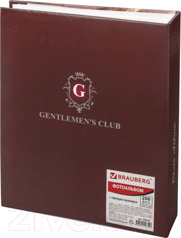 Изображение товара Фотоальбом Brauberg Часы / 390667 (коричневый)