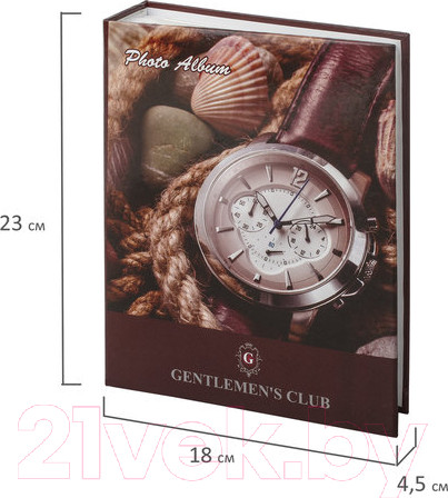 Изображение товара Фотоальбом Brauberg Часы / 390667 (коричневый)