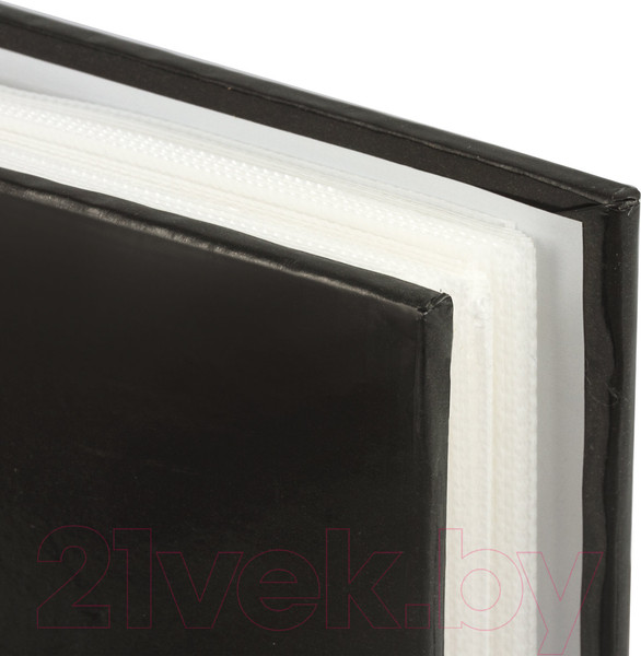 Изображение товара Фотоальбом Brauberg Пейсли / 390668 (черный/розовый)