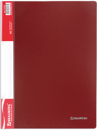 Изображение товара Папка для бумаг Brauberg 221602 (красный)