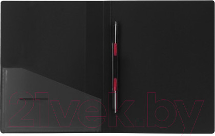 Изображение товара Папка для бумаг Brauberg Contract / 221781 (черный)