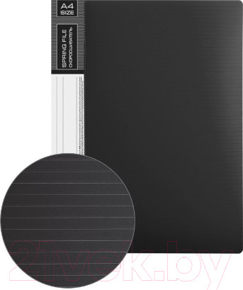 Изображение товара Папка для бумаг Brauberg Contract / 221781 (черный)