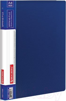 Изображение товара Папка для бумаг Brauberg Contract 221782 (синий)