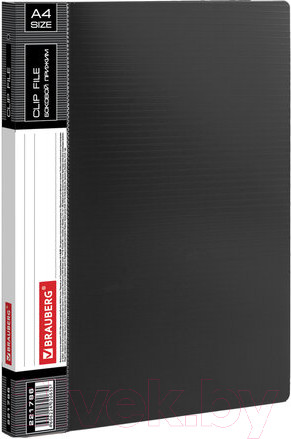 Изображение товара Папка для бумаг Brauberg Contract / 221786 (черный)