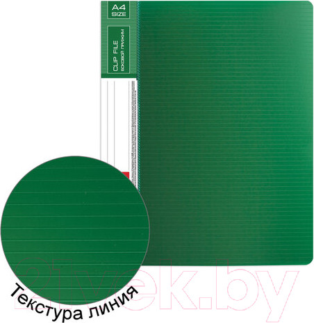 Изображение товара Папка для бумаг Brauberg Contract / 221789 (зеленый)