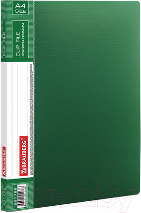 Изображение товара Папка для бумаг Brauberg Contract / 221789 (зеленый)