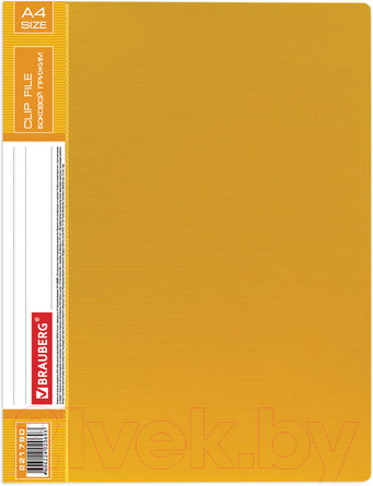 Изображение товара Папка для бумаг Brauberg Contract / 221790 (желтый)