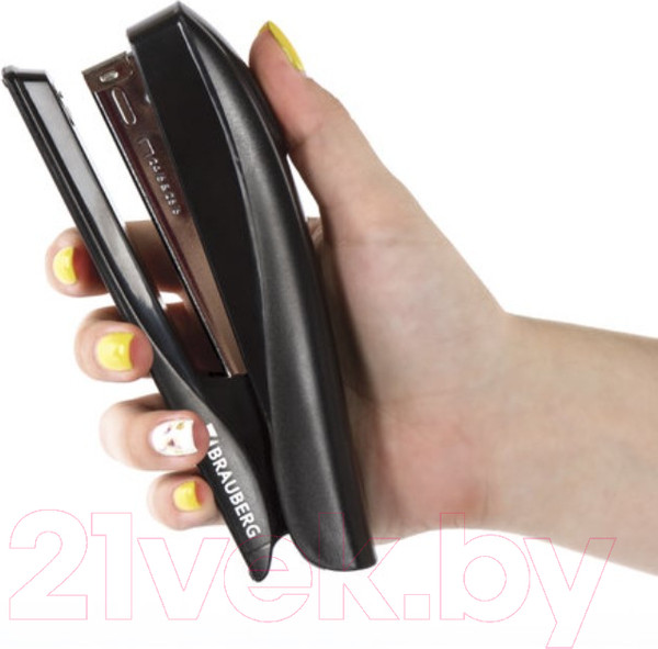 Изображение товара Степлер Brauberg ST-100 / 224345 (черный)